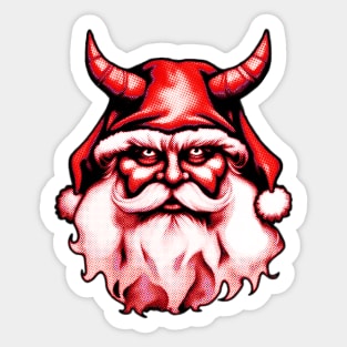 Evil Santa Sticker